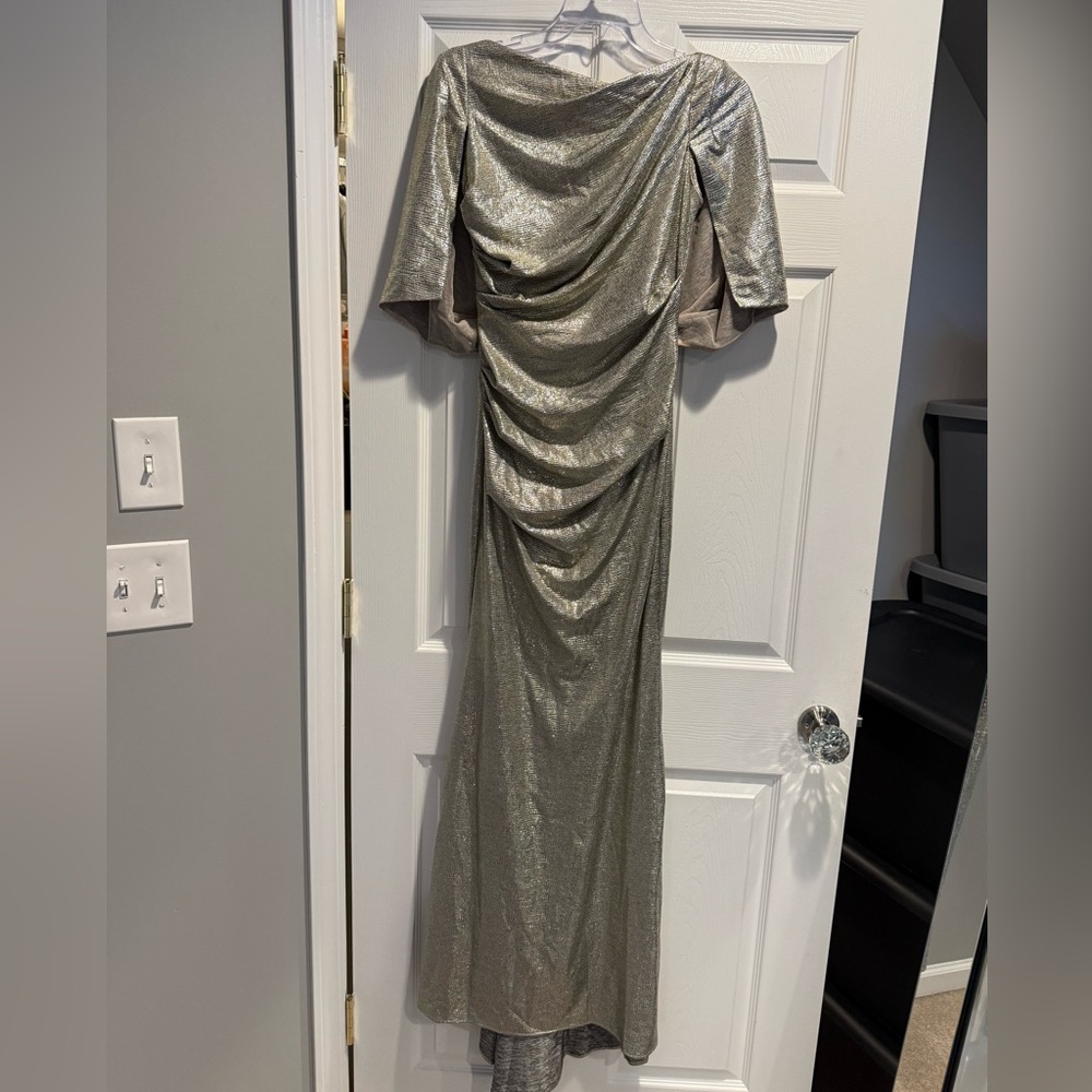 Gold Prom Wedding Dress Size 4